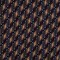 1 Yard Brown, Red & Blue Silk Chiffon 51" Wide Carolina Herrera Fabric for Flowing Apparel